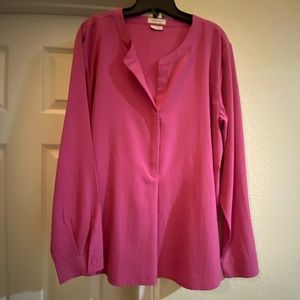 Van Heusen Long Sleeve Blouse